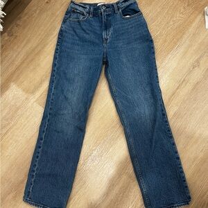 Abercrombie 90s straight ultra high rise sz27